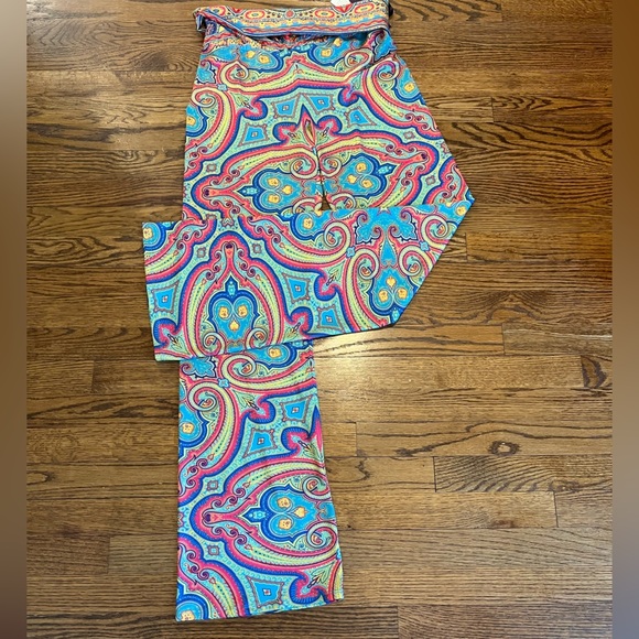 Hale Bob Beaded Silk Tunic and pant set. Medium, NWT ๐ฅ๐ด๐ - Picture 12 of 15